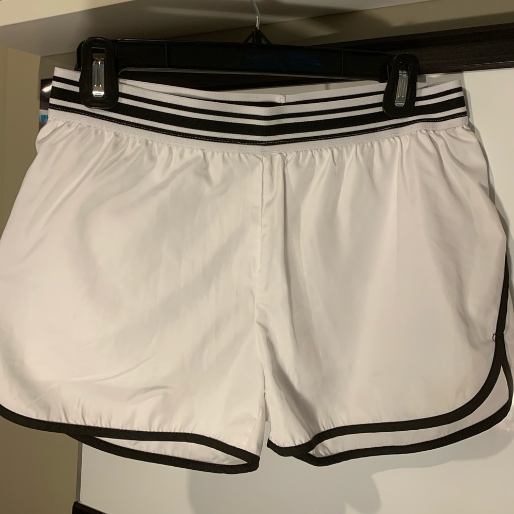 White athletic shorts